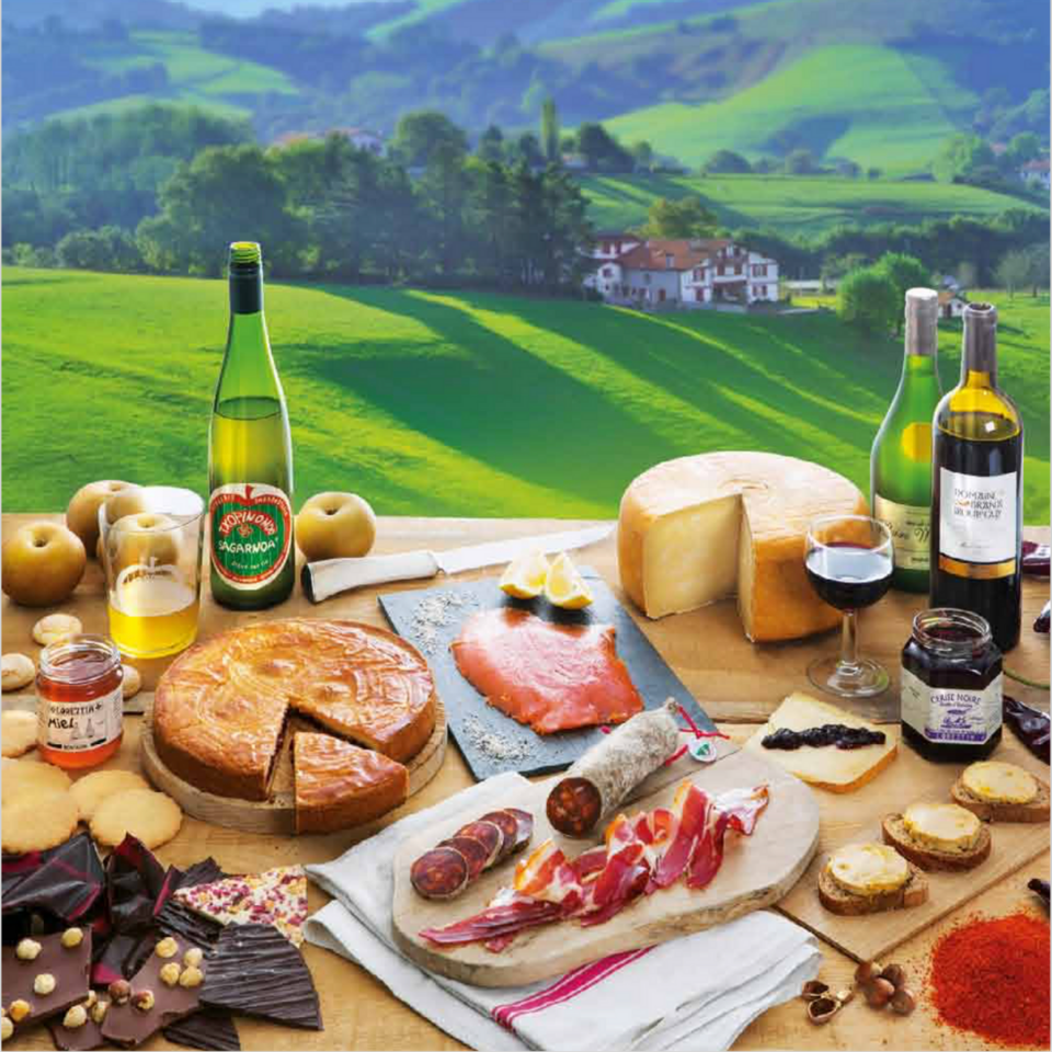spécialités de la Route Gourmande des Basques